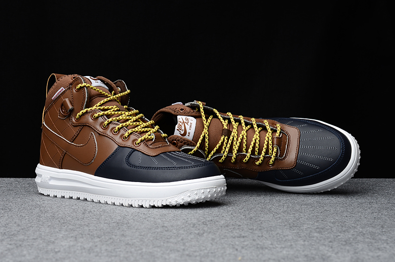 New Nike Air Force 1 Platypus Brown Black Shoes - Click Image to Close